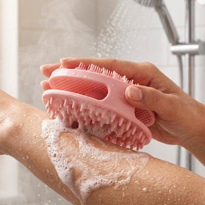 Body bath scrubber back brush - image 7