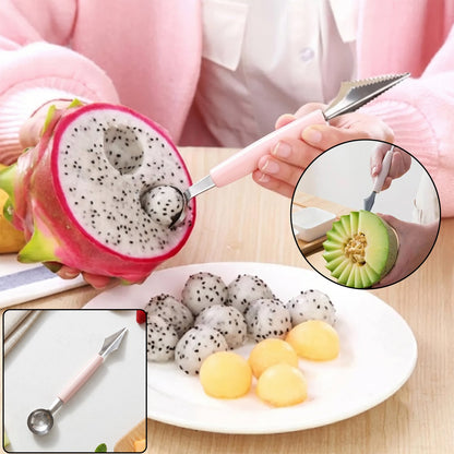 2 in 1 watermelon cutter scoop