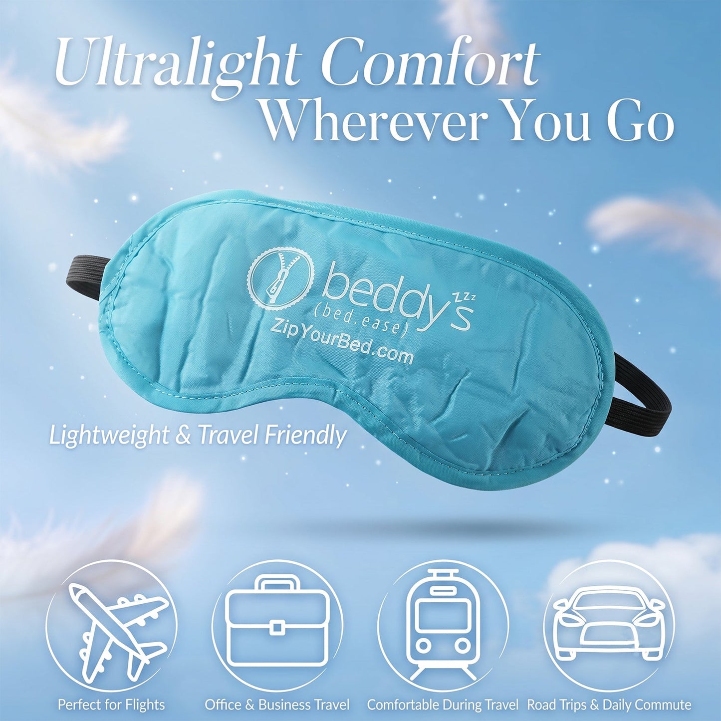 Sleep eye mask front view